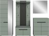 Home affaire Garderoben-Set REHAT, TOPSELLER!, 5-teilig, Breite 255 cm, individuell erweiterbar, (Set, 6-St, bestehend aus: Schrank, Sitzbank, Sitzkissen, Paneel, Spiegel, Kommode), Garderobenkombination, Kombination, Set, Flurgarderobe, Diele Bild 3