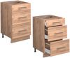 Küchenunterschrank Fame-Line Goldkraft Eiche 50 cm ohne Arbeitsplatte Vicco Bild 5