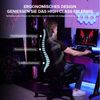 GTPLAYER Gaming-Stuhl Bürostuhl Gamer Stuhl mit Fußstützen Bluetooth Lautsprecher, Ergonomischer Musik Computerstuhl inkl. Lendenwirbel- und Nackenkissen Bild 4