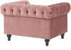 Sessel Samtstoff rosa CHESTERFIELD Bild 5