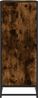 vidaXL Schuhregal Räuchereiche 48x38x97,5 cm Holzwerkstoff 849206 Bild 5