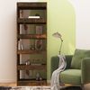 vidaXL Bücherregal/Raumteiler Räuchereiche 60x30x135 cm Holzwerkstoff 813608 Bild 3
