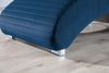 Relaxliege Liege Sessel ABRAMO in Stoff Kronos Blau Bild 4