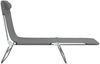 vidaXL Sonnenliegen Klappbar 2 Stk. Grau Textilene und Stahl 360183 Bild 5