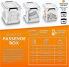 tillvex® Aufbewahrungsboxen mit Deckel 6er Set - 13L, lebensmittelecht | Kunststoff Boxen Set stapelbar | Aufbewahrung Ordnungssystem Box groß | Aufbewahrungsbox Kleiderboxen transparent 100% Neumaterial Bild 3