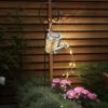 2er Set LED Solar-Steckleuchte, Gießkanne, silber, H 94 cm Bild 5