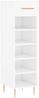 vidaXL Schuhschrank Hochglanz-Weiß 30x35x105 cm Holzwerkstoff 829662 Bild 2