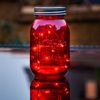 4x LED Glas mit Lichterkette in vier verschiedenen Farben Bild 4