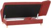 Recamiere mit Armteil rechts klappbar Katia Bezug Veloursstoff Buche natur / terracotta 22705 Bild 4