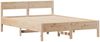vidaXL Massivholzbett ohne Matratze 135x190 cm Kiefernholz 3301764 Bild 5