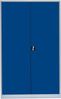 XXXL Stahl-Aktenschrank Metallschrank abschließbar Büroschrank Stahlschrank 195 x 120 x 42,2 cm Grau/Blau 530371 Bild 2