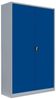XXXL Stahl-Aktenschrank Metallschrank abschließbar Büroschrank Stahlschrank 195 x 120 x 42,2 cm Grau/Blau 530371 Bild 4
