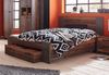 Jugendbett CLIF 140 x 200 cm Optik: Old Wood Vintage von Forte Bild 2