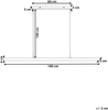 LED Hängeleuchte BADDANA Metall Kupfer Bild 2