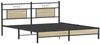 vidaXL Bettgestell ohne Matratze Sonoma-Eiche 183x203 cm Holzwerkstoff 4106948 Bild 5