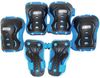 Best Sporting Schützer Set HQ, Kinder Knie-, Ellenbogen- und Handgelenkschützer, Größe XS/S M M, blau/schwarz Bild 3