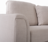 Ecksofa Polsterbezug beige linksseitig OSLO Bild 5