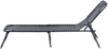 Sonnenliege AMBATO mit Relaxfunktion Metall Schwarz Bild 5