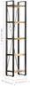 vidaXL Bücherregal 5 Fächer 40x30x180 cm Mango Massivholz 320616 Bild 5