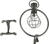 Solar-Leuchte JENA - Kunststoff Schwarz 72x21x32cm | Gartenlampe Tischlampe Outdoor Leuchte Bild 2