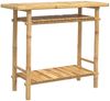 vidaXL Konsolentisch 90x37x75 cm Bambus 368040 Bild 5