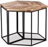 Couchtisch, Sofatisch Massivholz Mango 56x48x40 cm Bild 2