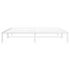 vidaXL Bettgestell Metall Weiß 200x200 cm 373680 Bild 5