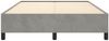 vidaXL Bettgestell ohne Matratze Hellgrau 140x200 cm Samt 347324 Bild 5