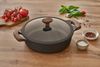 RESTO Kitchenware Bräter Ran, Kochtopf antihaftbeschichtet und spülmaschinenfest, Aluminiumguss (2-tlg), Geeignet für alle Herdarten, auch Induktion, im Geschenkkarton Bild 2