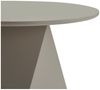 Couchtisch Aruna Ø80 cm - MDF Tisch in Taupe, FSC-zertifiziert Bild 5