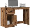 vidaXL Schreibtisch mit Tür Altholz 50 x 115 x 75 cm Holzwerkstoff 862822 Bild 3