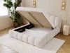 GRAINGOLD Cloud Soft Polsterbett 120x200, Bett mit Bettkasten und Lattenrost, Bouclé-Stoff, Hellbeige Bild 5