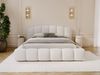 GRAINGOLD Cloud Soft Polsterbett 120x200, Bett mit Bettkasten und Lattenrost, Bouclé-Stoff, Hellbeige Bild 3