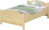 Erst-Holz Seniorenbett extra hoch 120x220 Überlänge Massivholz Einzelbett Komfortgröße Rollrost 60. 40-12-220 Bild 3