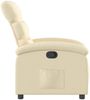 vidaXL Relaxsessel, cremefarbener Stoff 3205808 Bild 4