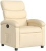 vidaXL Relaxsessel, cremefarbener Stoff 3205808 Bild 2