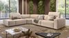 Sofanella Sofalandschaft LENOLA Ledercouch Echtleder Big Sofa in Grau M: 322 Breite x 109 Tiefe Bild 2