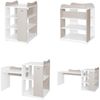 Lorelli Babybett Multi, Jugendbett, Schreibtisch, Wickeltisch, mehrfach umbaubar beige Bild 2
