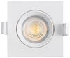 Braytron Einbauleuchte Schwenkbar Spot LED 7W 670 Lumen SQR Ø70mm IP20 Downlight 3000K-6500K Eckig Weiß Bild 4