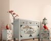 Vintage Asia Asiatische Möbelkombination Kommode Sideboard Nachttisch Nachtkästchen3-Teilig Weiß Bild 2