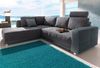 Jockenhöfer Gruppe Ecksofa Orlando L-Form, mit Bettfunktion, Bettkasten und Federkern, mit 1 oder 3 Kopfstützen Bild 3