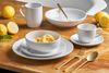 van Well Dessertteller Malmö, Teller 20 cm, 6 Stück, (6 St), Teller Set, Steingut, spülmaschinen-/mikrowellengeeignet Bild 3