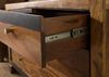 Sideboard Sheesham 110x45x80 dunkelbraun lackiert ANCONA #220 Bild 5