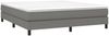 Boxspringbett Dunkelgrau 180x200 cm Stoff [3120533] Bild 3