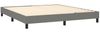 Boxspringbett Dunkelgrau 180x200 cm Stoff [3120533] Bild 4