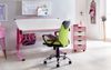 Kinder-Schreibtischstuhl TERNI Schwarz Limette für Kinder ab 6 mit Lehne, Kinder-Drehstuhl Kinder-Bürostuhl ergonomisch, Jugendstuhl höhenverstellbar Bild 3