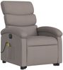 vidaXL Elektrischer Massagesessel mit Aufstehhilfe Taupe Stoff 3204022 Bild 3