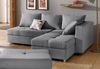 Home affaire Ecksofa Italia L-Form, mit Bettfunktion, mit Federkern Bild 2