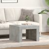 Couchtisch, Sofatisch Betongrau 50x50x35 cm Holzwerkstoff Bild 2