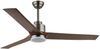 GLOBO LIGHTING Deckenleuchte MODESTO, Dimmfunktion, Memoryfunktion, Nachtlichtfunktion, Timerfunktion, Ventilatorfunktion, mehrere Helligkeitsstufen, LED fest integriert, warmweiß - kaltweiß, Ventilator holzoptik dunkel kühlen-heizen Wohnzimmer Schlafz... Bild 3
